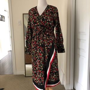 Mid-length floral dress